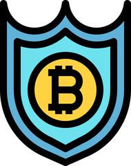 protect color outline icon