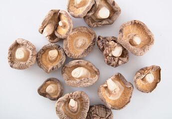 Dried shiitake mushrooms