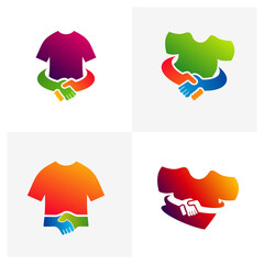 Set of Clothes Deal logo vector template, Creative Deal logo design concepts