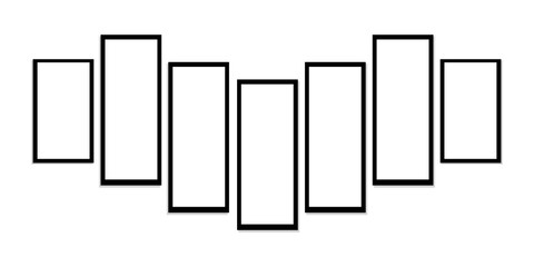 Blank Poster Mockup for Photos with nice decoration