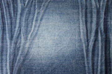 Blue torn denim jeans texture