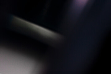 crystal light leak effect for photo overlay. prism lens flare bokeh abstract with glow, colorful,...