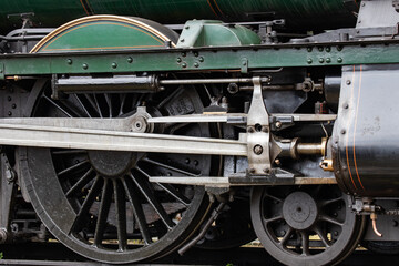 steam locomotive wheels