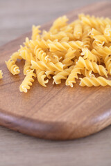 Whole wheat screw noodles
