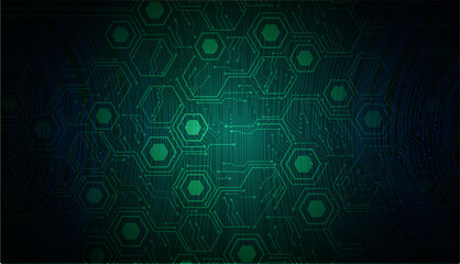 cyber circuit future technology concept background
