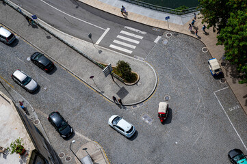 eine Strassen in Porto