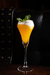 tasty cocktail in the bar