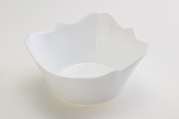 White proclean bowl for serving