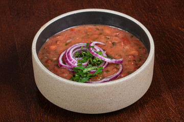 Georgian cuisine - lobio with bean