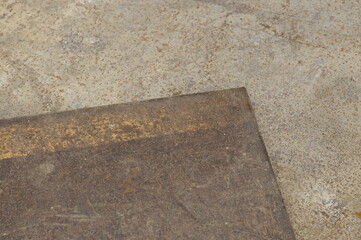 錆びた鉄板