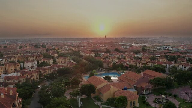 Aerial images of a middle class condominium in Luanda, Angola 1