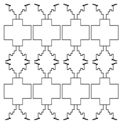 Luxury design Ornaments, Aztecs pattern, texture, art, background