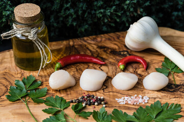 Gegrillte Meeresfrüchte