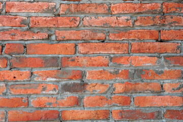 Brickwork walls wall surface red