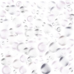 bubbles in water abstract background in light colors