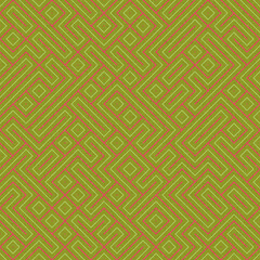 Abstract Geometric Pattern generative computational art illustration