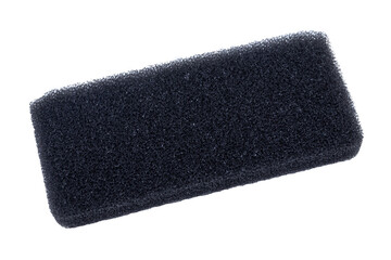 air purification filter cartridge. for the truck engine isolated on a white background.