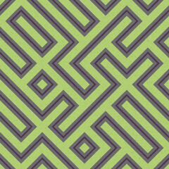 Abstract Geometric Pattern generative computational art illustration