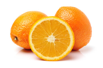 orange isolated on white background