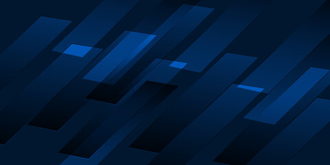 Obraz premium Futuristic dark blue corporate background