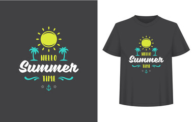Summer quote or saying can be used for t-shirt, mug, greeting card, photo overlays