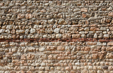 background of wall and old stones ideal as a rough backdrop