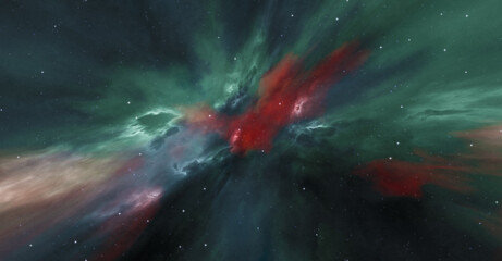 galaxy space nebula banner background