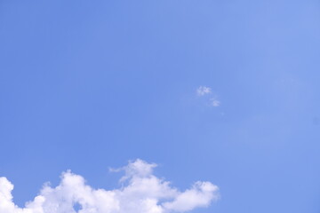 Sky with clouds. Suitable for backgrounds. Sky texture.