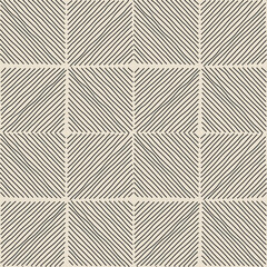 Trendy minimalist seamless pattern with abstract creative hand drawn composition