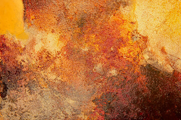 Abstract background with rust colors