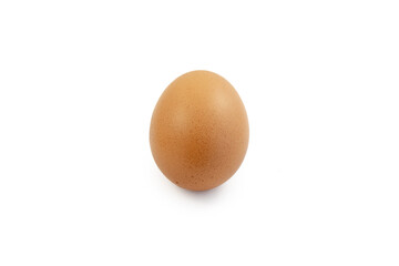 chicken egg isolated on white background