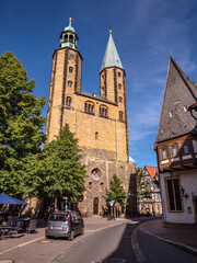 Fototapeta na wymiar Marktkirche in Goslar Harz Niedersachsen