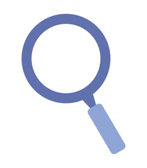 magnifying glass illustration