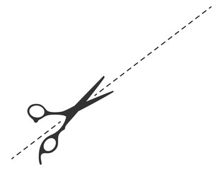 Information icon where to cut plastic or paper packaging (part 2)