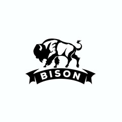 bison logo exclusive design inspiration © Alwie99d