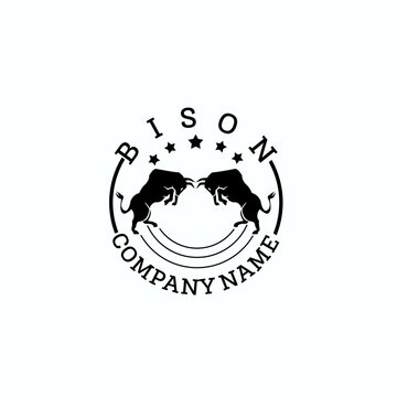 bison logo exclusive design inspiration