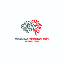 meaning technology exclusive logo design inspiration