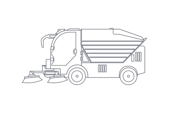 recommend clip art: Cleaning Equipment in Line. Modern Flat Style Vector Illustration. Cleaning Tools. Social Media Template.