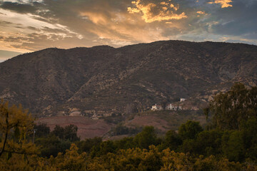 Hiking on the Franklin trail in Carpinteria California