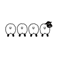 ひつじのイラスト