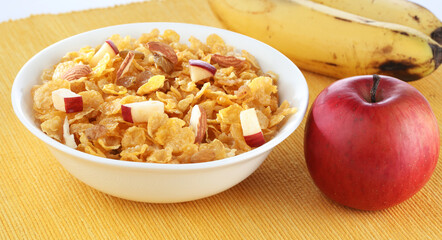 Breakfast cereal cornflakes ,corn flakes