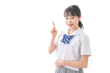 点滴を使う笑顔の若いナース