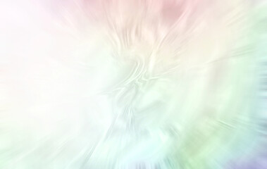 Soft multicolored background delicate radial blur effect
