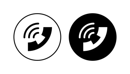 Call icon set. telephone icon vector. phone icon vector. contact us