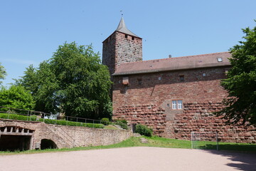 Fototapeta na wymiar Burg in Rothenfels
