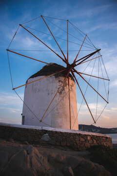 windmill in mykonos