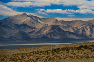 Epic Andean altiplano landscape on the way to Antofagasta de la Sierra, Catamarca, northwest Argentina