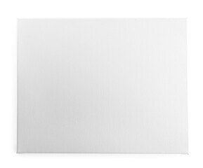Blank canvas isolated on white. Mockup for design