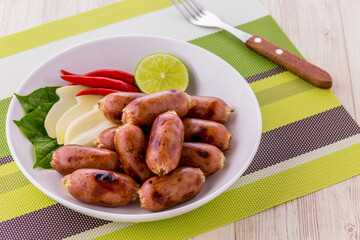 Thai sausage favorite food