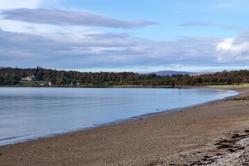 Shore line at North Ledaig, Scotland